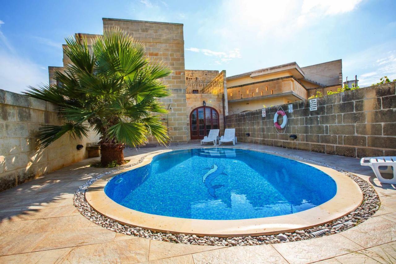 Il-Veduta Holiday Farmhouse With Sunny Private Pool In Island Of Gozo Gharb  Exterior photo